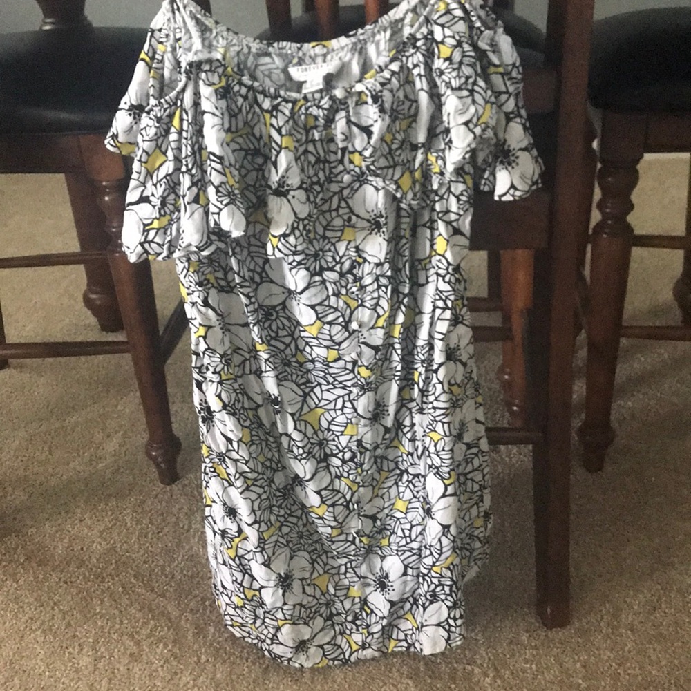 Off the shoulder sundress